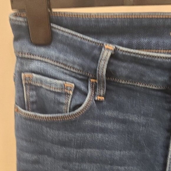 Old Navy Women's Dark Blue Skinny Jeans - Picture 3 of 9